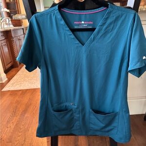 Women's Teal scrub top